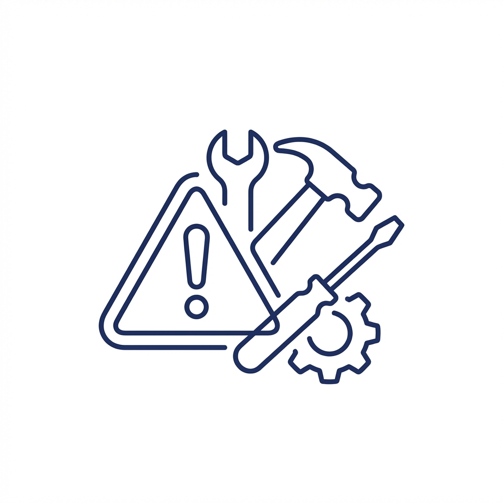 Shadow AI warning icon